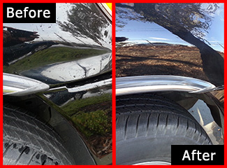 Mobile Paintless Dent Removal - Before & After